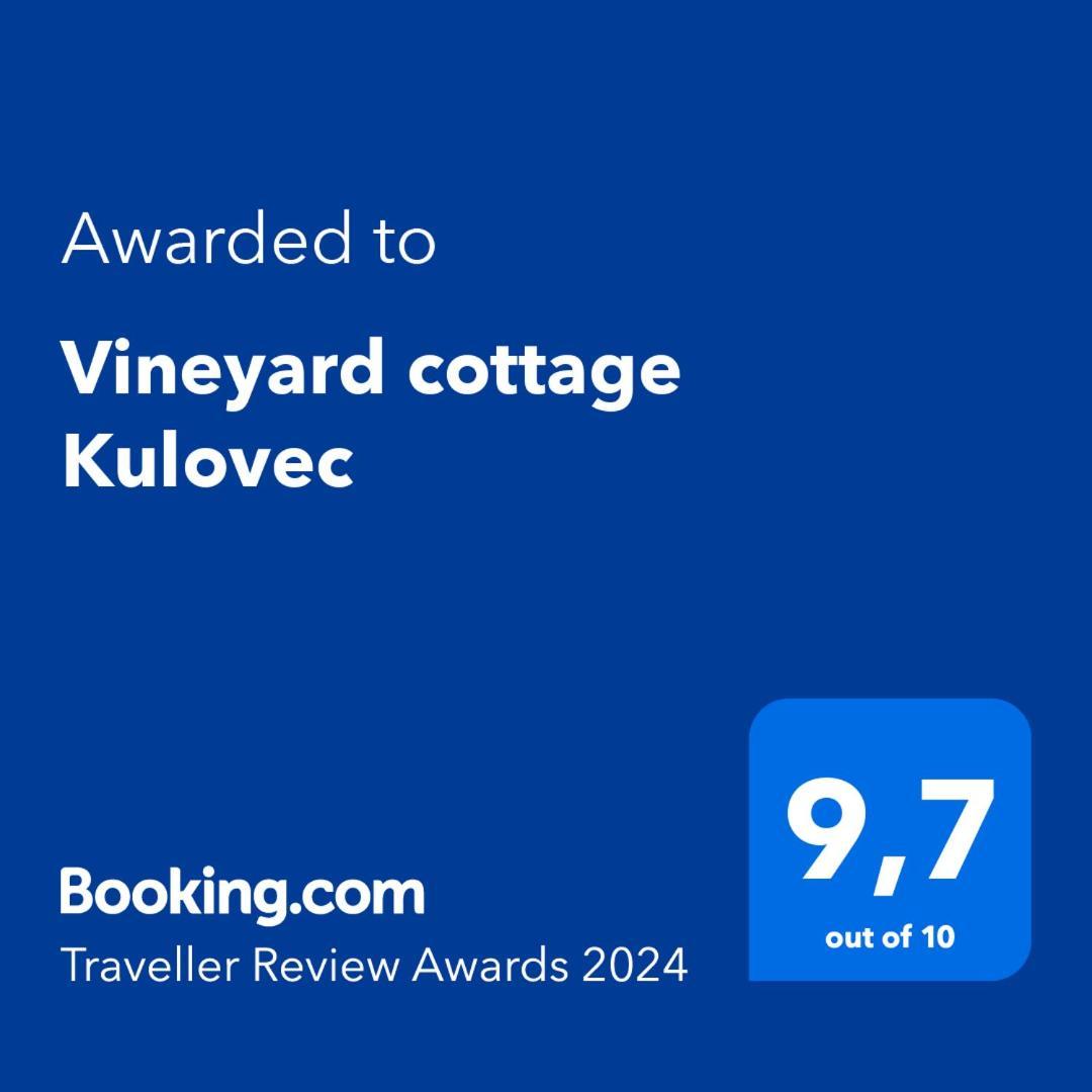 Vineyard Cottage Kulovec Ursna Sela Exterior photo